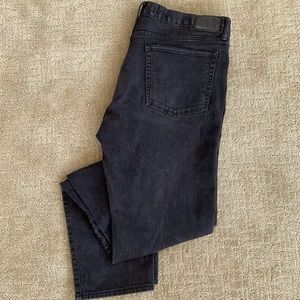 Gap slim black jeans size 34x34